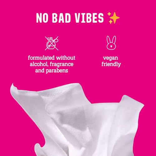 Image of Flo - Get Fresh Wipes (20 Count, Pack of 12) pH Balanced Feminine Wipes - Super Soft, Soothing Aloe Vera, Coconut, Shea Butter - Sensitive Skin Friendly - Made with Plant Cellulose - Vegan Friendly