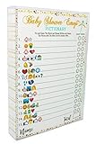 Baby Shower Games - Emoji Pictionary, Fun Guessing Game Girls Boys Babies Gender Neutral Ideas Shower Party, Prizes for Game Winners, Favorite adults Games for Baby Shower Favors Activities