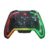 BIGBIG WON Rainbow 2 Pro ワイヤレス コントローラー ALPSジョイスティック ホール効果トリガー 6軸ジャイロセンサー 4つのカスタムボタン3.5mmオーディオ PC Windows/Android/iOS/Switch2に対応 ゲームパッド