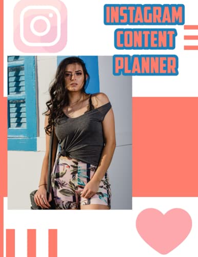 INSTAGRAM POST PLANNER: Social Media and instagram content planner in