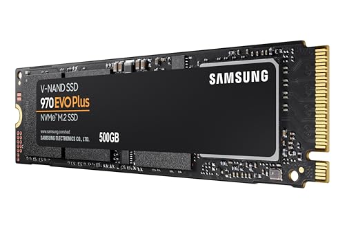 Image of Samsung 970 EVO Plus 500GB PCIe NVMe M.2 (2280) Internal Solid State Drive (SSD) (MZ-V7S500)