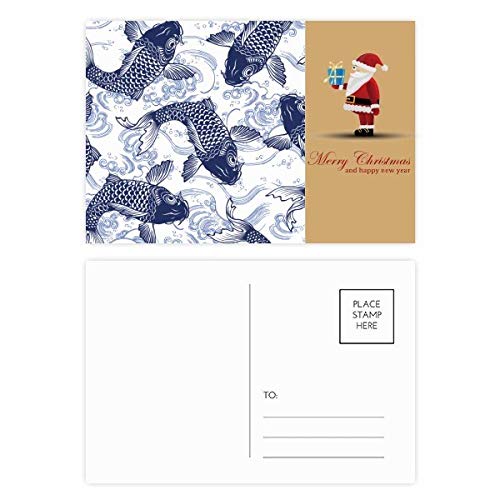 Cartes postales Japon Père Noël pour vos vœux et décoration de table
