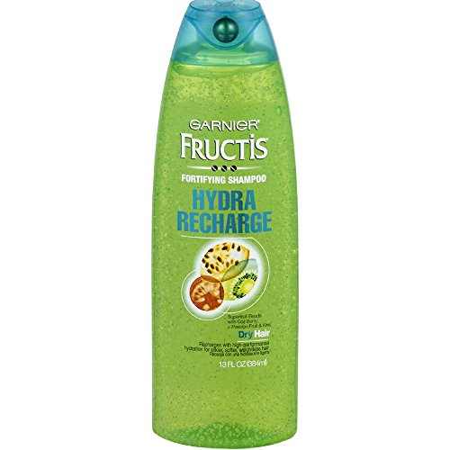 Garnier Fructis Fortifying SHampoo, Hydra Recharge for All Hair Types 13 oz (Pack of 3)