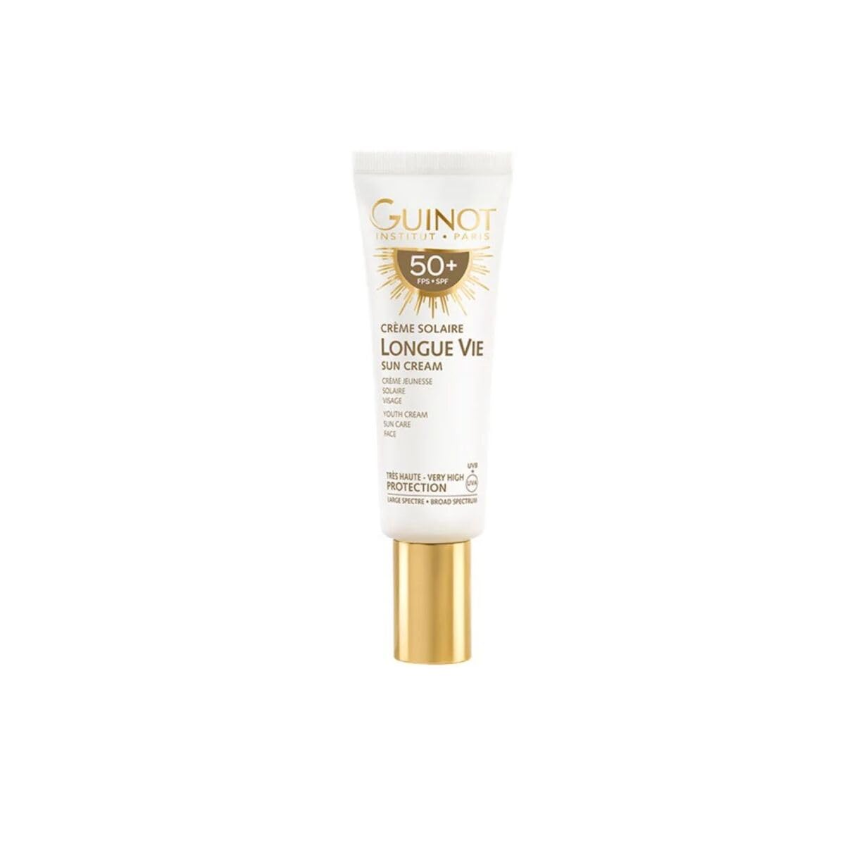 GUINOT Longue Vie Sonnenschutz, LSF 50+, 50 ml, Anti-Aging