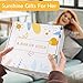 Sunshine Gifts, 10 Pcs Sunflower Gifts For Women, Get Well Soon Gifts For Women, Care Package For Women,Self Care Gifts For Women,Thinking Of You Gifts For Women,Get Well Soon Gift Basket,Care Package