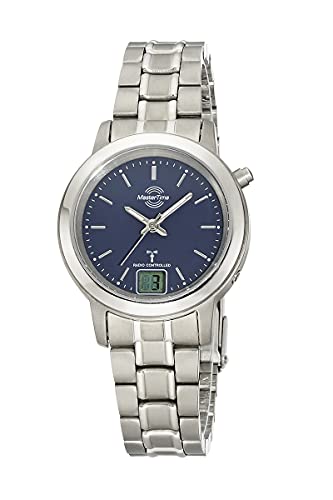Master Time Funk Quarz Damen Uhr Analog-Digital mit Titan Armband MTLT-10756-31M