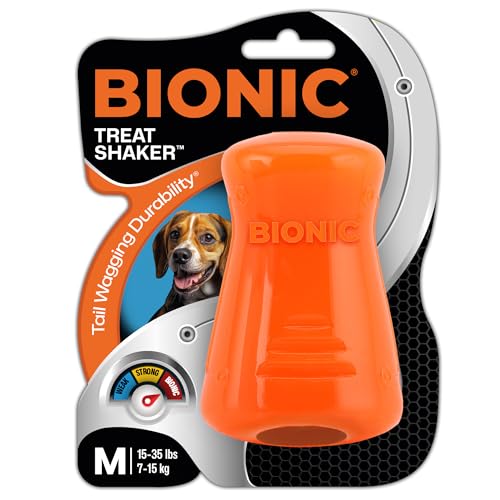 BIONIC Juguete Interactivo para Perros Treat Shaker, Med.