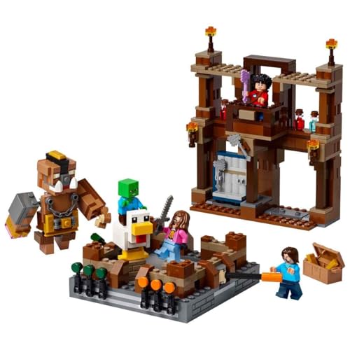 Image of LEGO Minecraft Woodland Mansion Fighting Ring Gamer Toy with Mob Figures 21272 Building Blocks Toys for 10+ Gift for Boys and Girls
