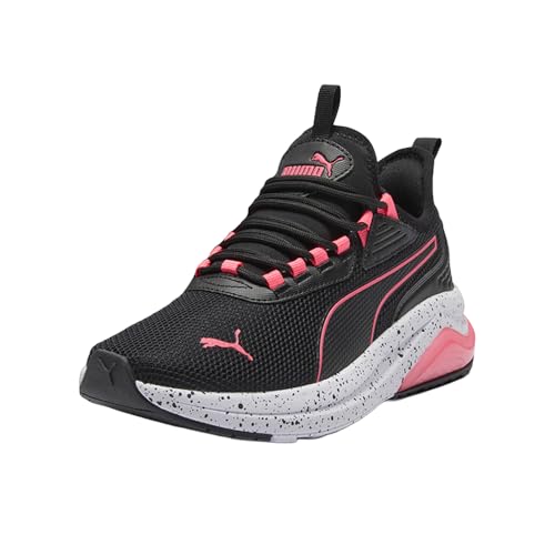 PUMA PUMA Womens Amplifier Speckle Lace Up Sneakers Shoes Casual - Black - Size 7.5 M