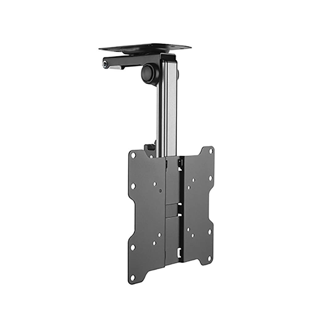 asdchZen Multi-Function Display Hanger,Folding Tv Hanger,17-37 Inch Monitor Ceiling J Stand,Short Bracket For Lifting Kitchen Restaurant
