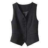 Occasions Appropriées : Veste sans manche femme, gilets femme, gilet femme chic et elegant, gilet sans manche, manteaux sans manche femme, veste sans manche femme, parfait pour les loisirs, les voyages, les fêtes costumées, les vêtements de cosplay, les fêtes, les concerts, les sorties, cet gilet femme chic et elegant ne sera jamais démodé et constitue un excellent cadeau pour votre femme, votre petite amie, votre mère ou vous-même!