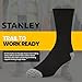 STANLEY Work Socks for Men – 8 Pairs Thick Cushioned Crew Length Work Boot Socks for Hiking
