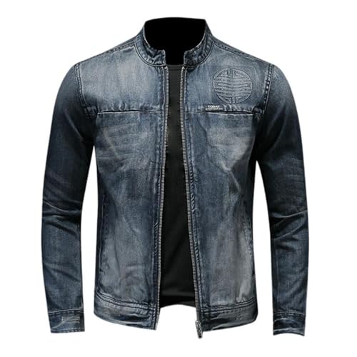 Veste en jean décontractée homme idéale pour vos sorties urbaines et week-ends