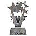 Decade Awards Thank You Trophy - Sponsor or Contributor Celebratory Award - Exquisite Acclamation of Appreciation and Recognition - Custom Engraved Plate on Request (6 Inch)