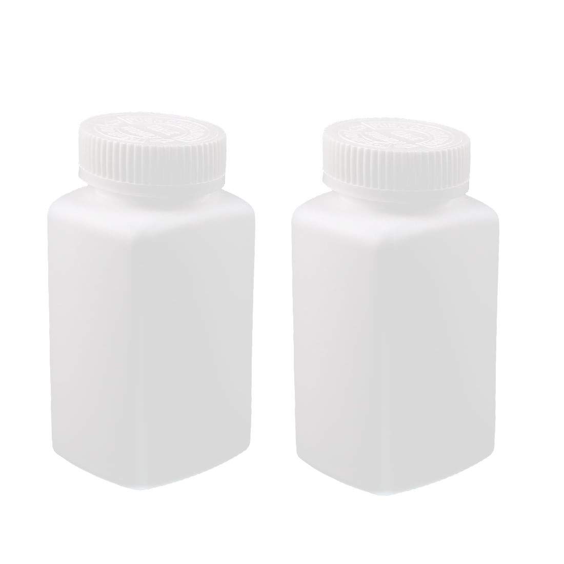 New Lon0167 2Pcs 200cc Empty Plastic Medicine Pill Capsule Bottles Health Products Bottles(2 Stücke 200cc Leere Kunststoff Medi-zin Pille Kapsel Flaschen Gesundheitsprodukte Flaschen