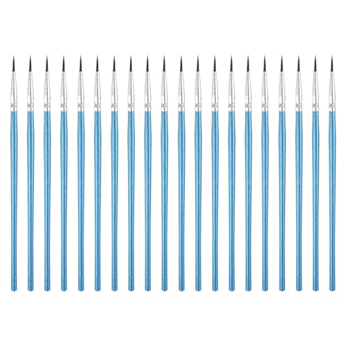 M METERXITY Cepillo Polinizador 20-Pack Manual 1.2cm Azul miniatura 1