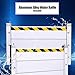 Reusable Flood Barriers,Removable Flood Board,3/4/5/6/7/8/9/10/11/12/13/14/15/16/17/18/19/20ft Long Flood Barriers For Home(H7.9in/20cm,L12FT)