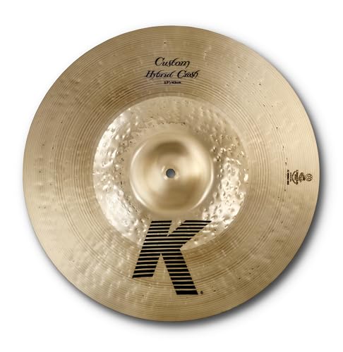 Zildjian K-Custom Hybrid Crash 17 cymbale pour batterie jazz pop rock fusion
