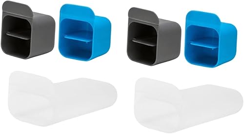 Operitacx 6 Pcs Wall Pencil Holder Pen Organizer Stationery Desktop Accessories Screen Pencil Holders Desk Attachment Under Desk Storage Desktop