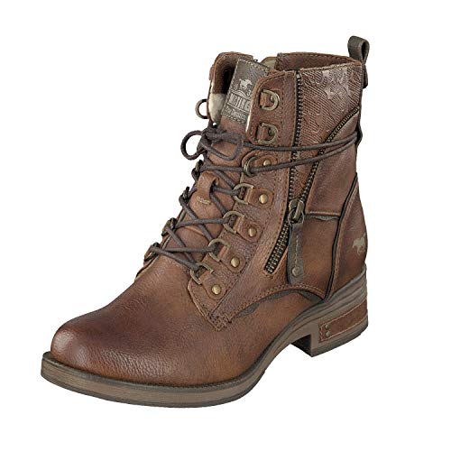 Mustang Bottines pour femme 1293-601, cognac, 38 EU