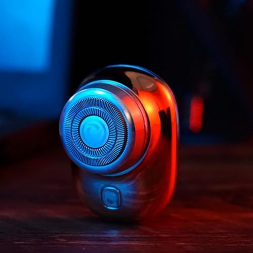 Image of DJIVAN Mini-Shave Portable Electric Shaver Mini Electric Razor Shavers for Men - Rechargeable Shaver with Easy One-Button Use - Suitable for Home, Car, Travel(MULTI COLOR)