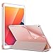 Price comparison product image ESR Case for iPad 9/8/7 (10.2-Inch, 2021/2020/2019, 9th/8th/7th Generation), Auto Sleep/Wake Cover, Slim and Flexible Back Case with Viewing/Writing Stand, Rebound Series, Rose