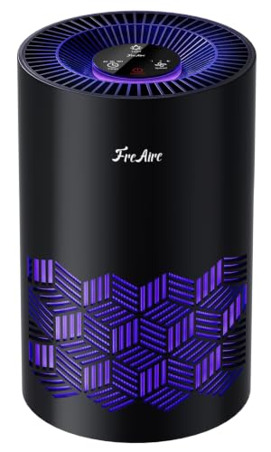 Image of FreAire Air Purifiers for Bedroom Up to 1086 Ft, KN6391RGB, Black