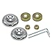 POHOVE Kit adattatore tosaerba 8 pz sy Installare Universale Acciaio St Trimmer Decespugliatore Parti di Ricambio Manutenzione Locknut Chiave Piastra Fissa gh Durezza Weed Mower Garden Tool