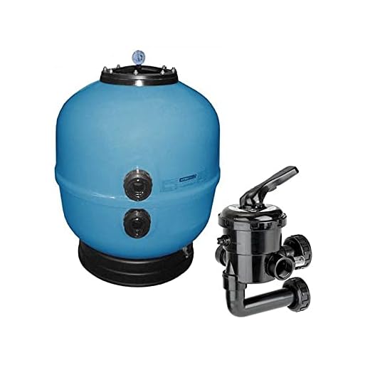 Plantawa Depuradora Piscina Arena Hidrociclón Y Colector, Filtro Con Válvula Lateral Para Piscinas Desmontables, Bomba De Agua Filtro De Arena