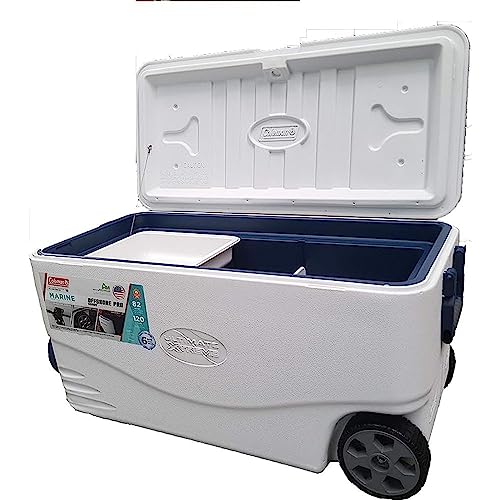 Caixa Térmica Marine Xtreme 82QT com Rodas Offshore Pro Series Coleman