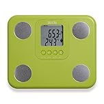 TANITA BC-730 Smart Scales for Body Weight and Fat – Digital Bathroom Scales, Body Fat Scales with LCD Display, Compact Weight Scale, Green