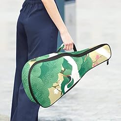 Housse pour ukulélé vintage japonais, grue d’oiseau de 10 mm d’épaisseur avec rembourrage en éponge de 53,3 cm, sac de… - Les Beatles, Paul McCartney, John Lennon, RIngo Starr, George Harrison Housse pour ukulélé vintage japonais, grue d'oiseau de 10 mm d'épaisseur avec rembourrage en éponge de 53,3 cm, sac de… – Image 6