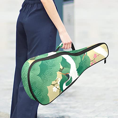 Housse pour ukulélé vintage japonais, grue d’oiseau de 10 mm d’épaisseur avec rembourrage en éponge de 53,3 cm, sac de… - Les Beatles, Paul McCartney, John Lennon, RIngo Starr, George Harrison Housse pour ukulélé vintage japonais, grue d'oiseau de 10 mm d'épaisseur avec rembourrage en éponge de 53,3 cm, sac de… – Image 7