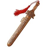 Idée de faveur polyvalente : cette épée en bois constitue une faveur unique et réfléchie pour les enfants, les collectionneurs ou toute personne intéressée par la culture traditionnelle chinoise, ajoutant de la beauté à la pièce ou au bureau.