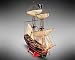 Captain Morgan - Mini Model Ship Kit by Mamoli