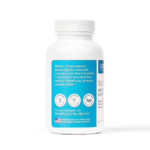 Humann 200373 Superbeets Memory & Focus Brain Supplement Capsules thumb #7