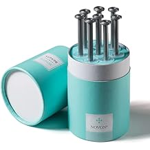 White Dental Beauty Teeth Whitening Kit; 8 Syringes of 1.2 ml Tooth Whitening System Powered by NOVON Technology. Includes Kit, Boil and Bite Whitening Trays, and Case 16% Carbamide Peroxide