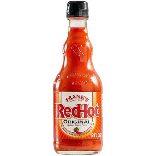 Frank's RedHot Hot Sauce, Original, Made with Cayenne Peppers, Ready-To-Use,