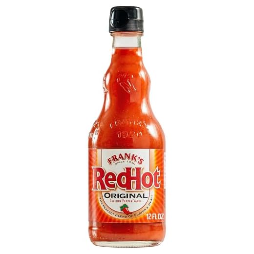 Frank's RedHot Hot Sauce, Original, Made with Cayenne Peppers, Ready-To-Use, Shake or Pour Over Chicken Wings, Sandwiches, Pizza, and More for the Perfect Bend of Flavor and Heat, 12 fl oz