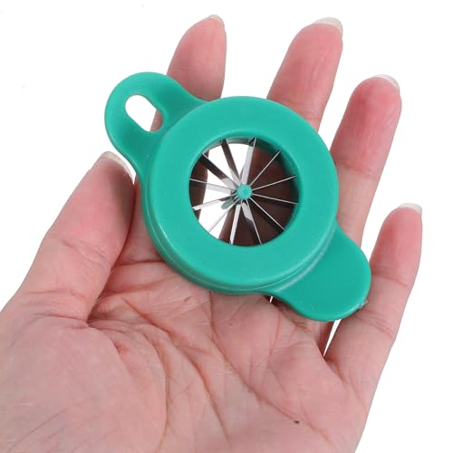 Cortadora manual para cebolla y verduras Healifty verde miniatura 4