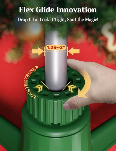 image for DG-Direct Musical 360° Rotating Christmas Tree Stand with Remote, Ant