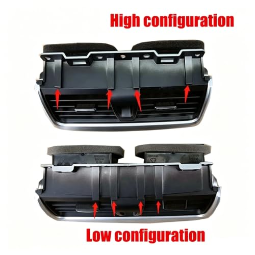 Grille de ventilation centrale Geely Emgrand EC7 haute finition - 2