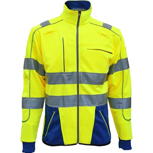 Rescuewear Dynamic Sweatjacke HiVis 33359 – EN ISO 20471 Klasse 3, Loxy® Reflektion, Mikrofonhalterâ€¦ – Miniatur
