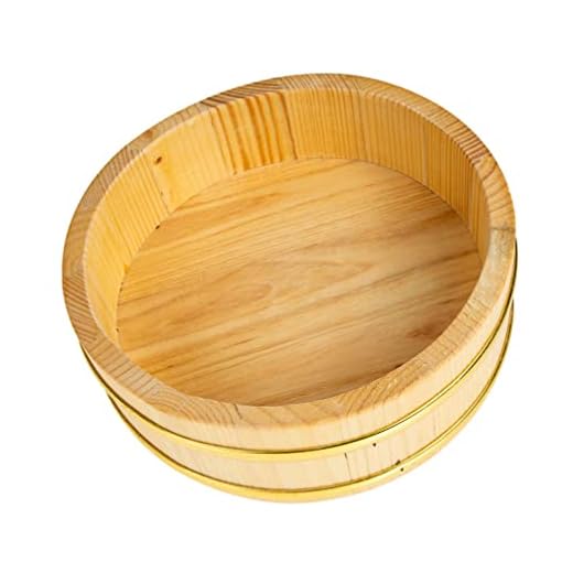 Luxshiny Balde De Sushi Banheira De Arroz De Sushi Oke Tigela De Mistura De Arroz Banheira Tigelas De Arroz Japonês Banheira De Mistura De Arroz Sauna De Madeira Alta Capacidade Phnom Penh