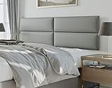Vänt Upholstered Wall Mounted Headboard Panels -Philip Layout - 78' X 23'-Configuration of 4...