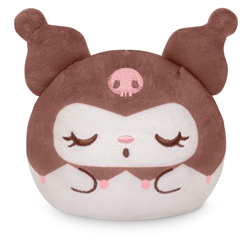 Image of TeeTurtle Reversible Sanrio Kuromi Ice Cream 4 Inch Flip Plush