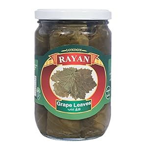 Druivenbladeren, wijnstokken bladeren 300g in een pot