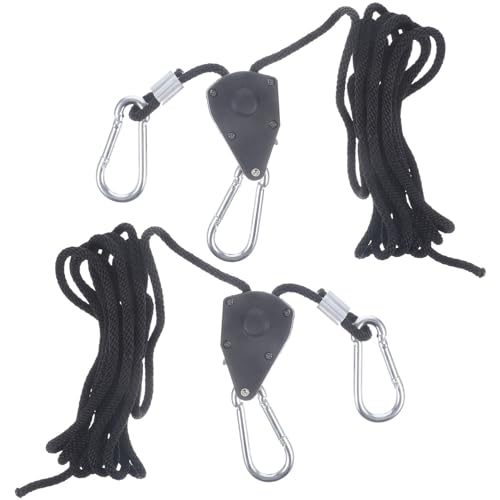 Câbles de suspension LED réglables pour éviter la chute de vos lampes horticoles x4