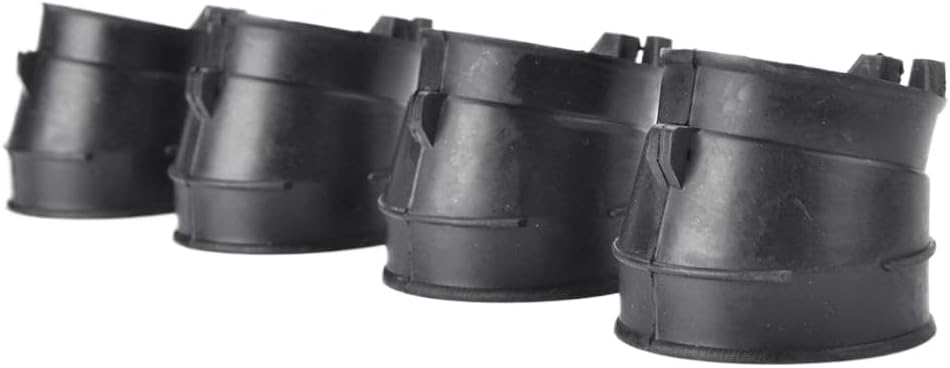 4PCS Carburetor Adapter Inlet Intake Rubber Manifold 2.5mm Compatible with Automotive Motorcycle Parts CB250 1996 2008 CB 250 JADE250 CBR250 MC14 MC17