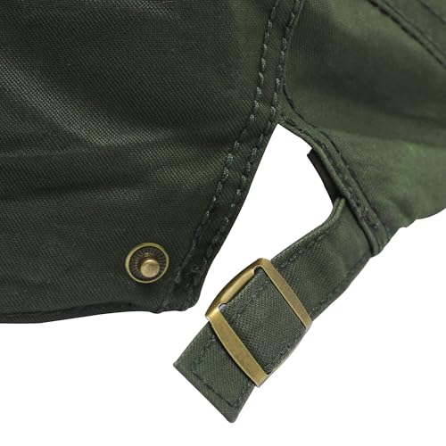 Image of ZLYC Men Cotton Flat Cap Summer Scally Ivy Gatsby Newsboy Beret Driver Cabbie Hunting Hat